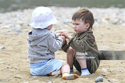 Domestic Altercation Between Two Kids Brothers Stock Photo Download