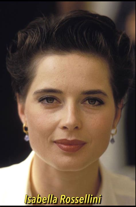 Isabella Rossellini Style Older Actresses Ingrid Bergman Italian