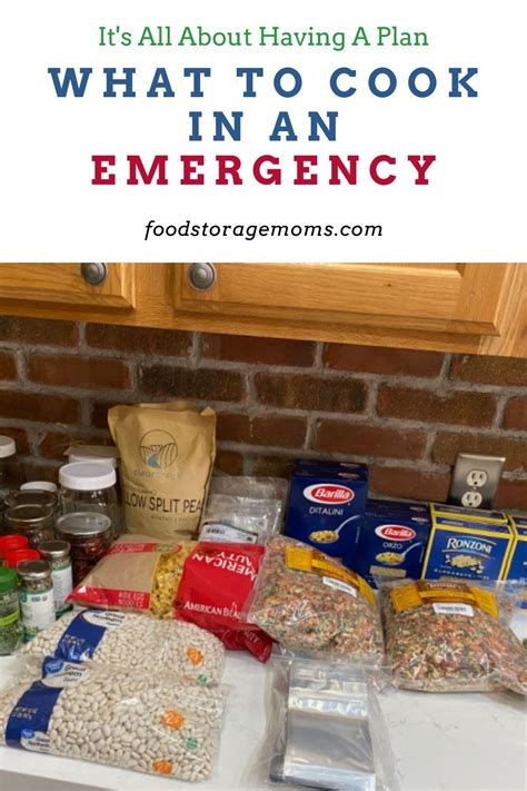 What To Cook In An Emergency What To Cook Emergency Food Storage