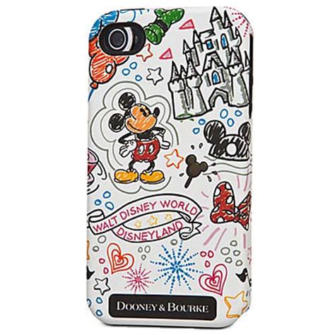 Your Wdw Store Disney Iphone 4 Case Dooney And Bourke Sketch Mickey