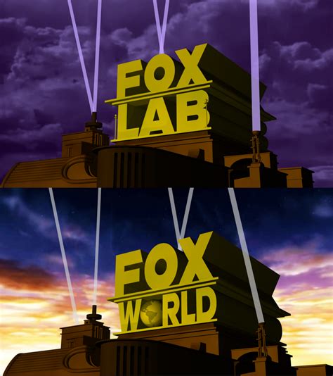 Fox Lab And Fox World Logo Remake By Supermariojustin4 On Deviantart