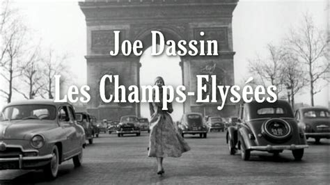 Joe Dassin Les Champs Elysées Legendado Pt Br Youtube