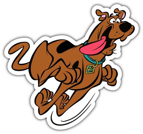 Scooby Doo Scooby Doo Dog Cartoon Car Bumper Window Vinyl Sticker Decal 5x45 Ebay