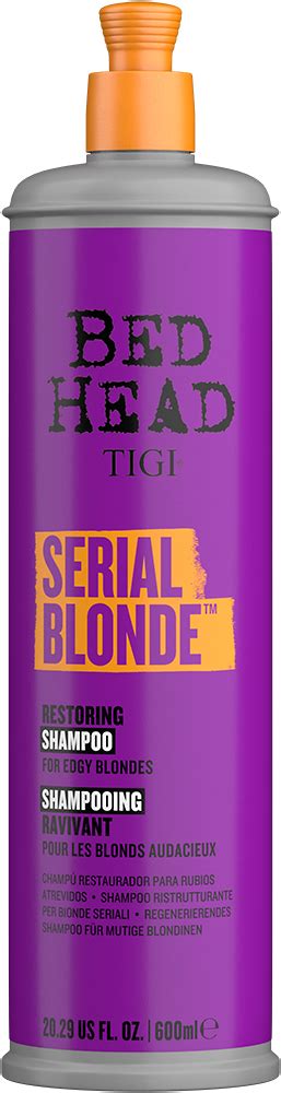 Tigi Bed Head Serial Blonde Shampoo Ml Conditioner Ml Hair Gallery My