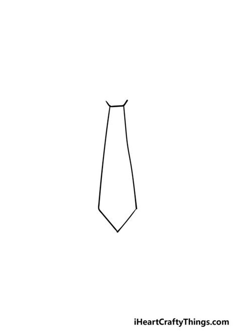 Tie Drawing How To Draw A Tie Step By Step