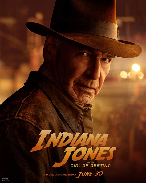 Harrison Ford As Indiana Jones Indiana Jones And The Dial Of Destiny