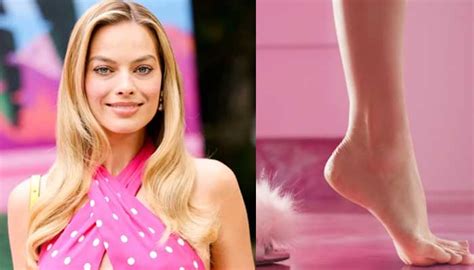 Margot Robbie Explains Viral Foot Scene In Barbie Trailer Blog Newspapers