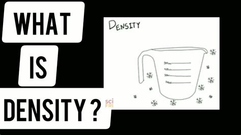 What Is Density Word Science Dictionary Youtube