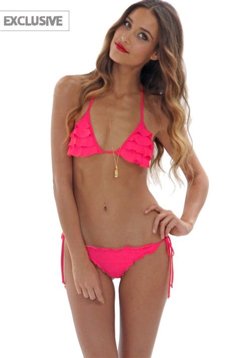 Orchid Label Swimwear Blush Scrunched Bikini By Orchid Label 2013 The Orchid Boutique