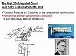 Jack Kilby, Bob Noyce and the 3D Integrated Circuit