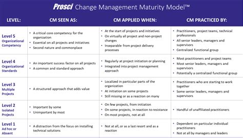 How To Use The Prosci Maturity Model