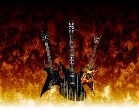 Flaming Guitar Wallpaper 73 Images