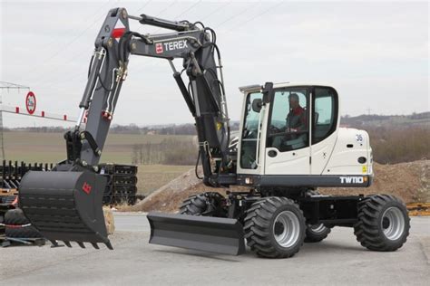 Terex Tw 110 Kompact Wheeled Hydraulic Excavator — Каталог КВХ