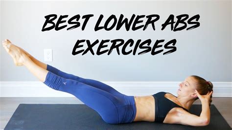 Best Exercises For Lower Abs At Home Workout No Equipment