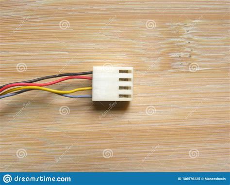 4 Pin Pcb Connector Stock Image Image Of Wiring Electric 186576225