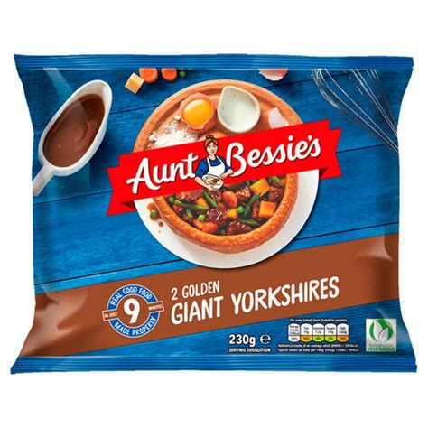 Aunt Bessies 2 Golden Giant Yorkshires 230g Yorkshire Puddings