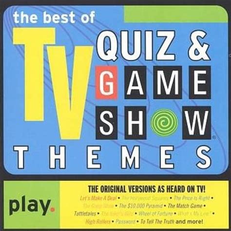 Various Artists Classic Tv Game Show Themes Lyrics And Tracklist Genius