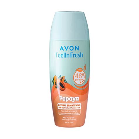 Avon Product Detail Feelin Fresh Natural Brightening Papaya Anti