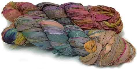 Clothes Of Court Recycled Sari Silk Ribbon Yarn Ministry Of Yarn