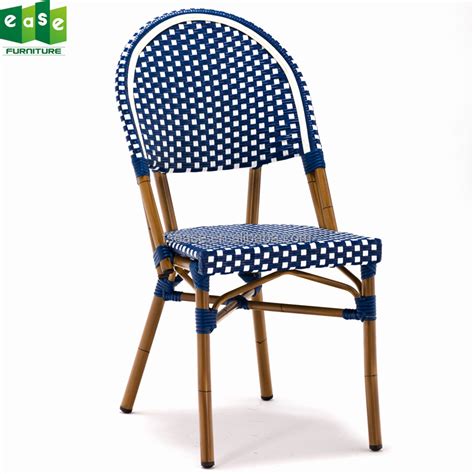 Blue French Outdoor Bistro Cafe Restaurant Chair Buy Wooden Cafe