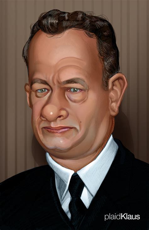 Tom Hanks Caricature By Plaidklaus On Deviantart