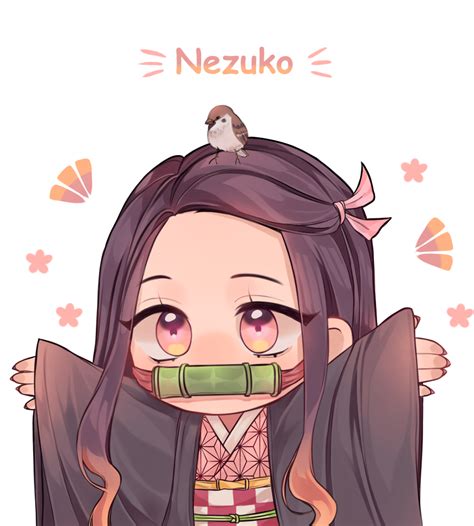 Nezuko By Chaichei On Deviantart Anime Chibi Anime Demon Cute Anime