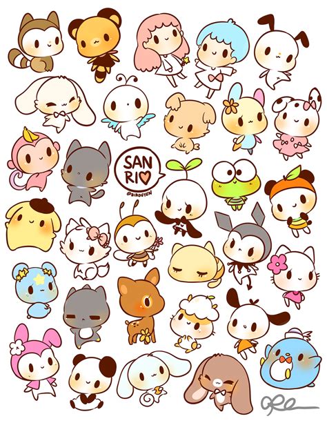 Birduyen Sanrio Stickers Available In My Shop Cute Animal