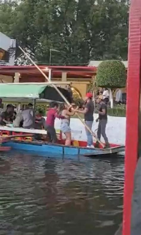 Paseo En Trajineras De Xochimilco Termina En Pelea Campa