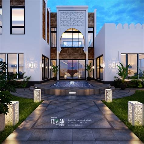 Modern Villa Design Saudi Arabia Itqan 2010 Villa Design Modern