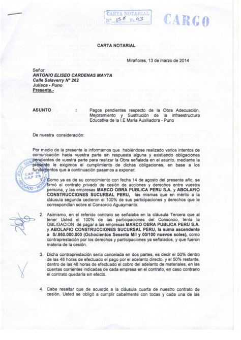 0 Result Images Of Ejemplo De Carta De Poder Notarial Colombia Png