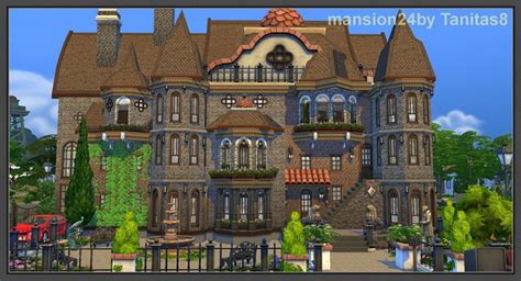 Sort results by date downloads. Mansion 24 by Tanitas8 at Tanitas8 Sims » Sims 4 Updates