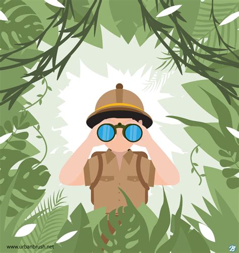 Rainforest Music Tumblr Outline Animated Man Procreate Ipad Art