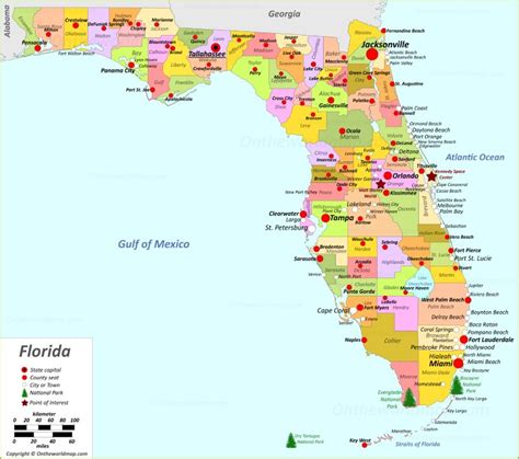Florida State Maps Usa Maps Of Florida Fl