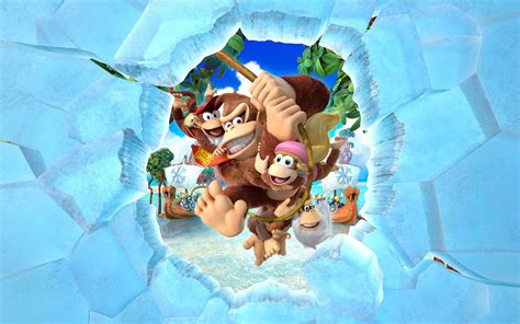 Donkey Kong Country Tropical Freeze Wallpapers Wallpaper Cave