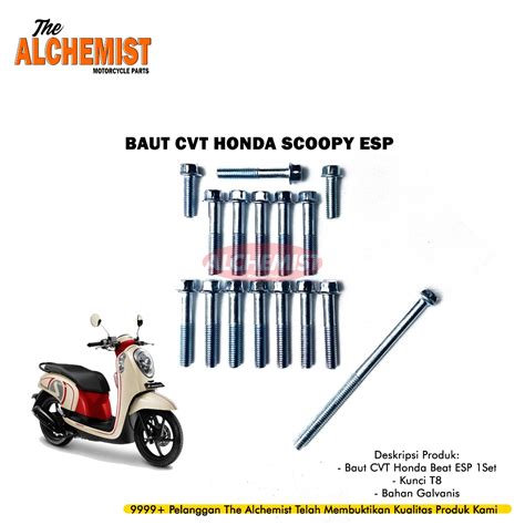 Jual COD Baut Cover CVT Scoopy ESP 2015 2017 Baud CVT Honda Scoopy