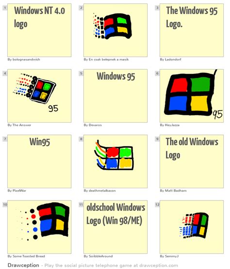 Windows Nt 40 Logo Drawception