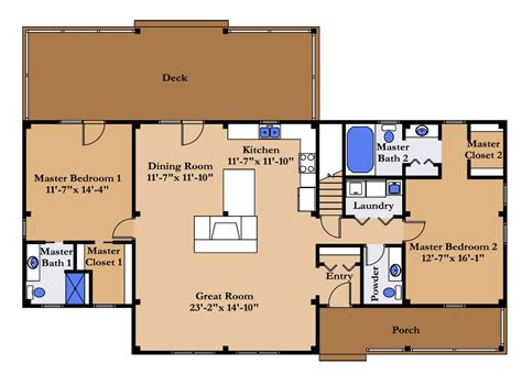 Timber Frame Ranch House Plans