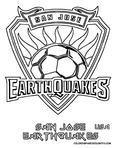 Soccer Logos Coloring Pages Free Printable Soccer Logos Coloring Pages