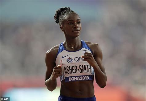 Dina Asher Smith Sets Fastest Time In 200m Semi Finals At World