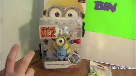 Despicable Me 2 Build A Minion Baby Carl Action Figure Opening