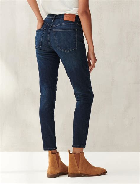Lucky Brand Denim Mid Rise Ava Skinny Jean In Blue Lyst