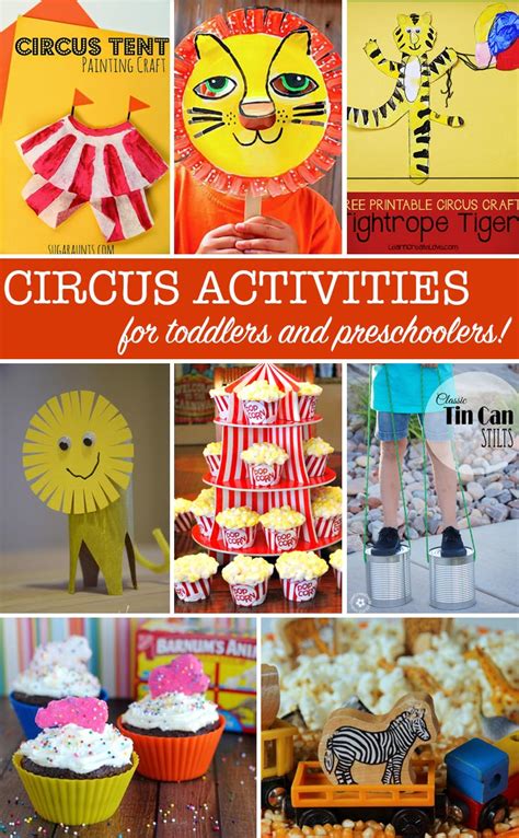 Brilliant Circus Crafts Your Toddlers Will Love