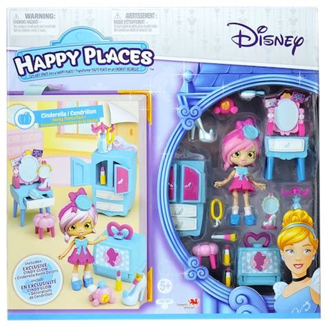 Shopkins Happy Places Disney Cinderella Variety Theme Pack Box Kids