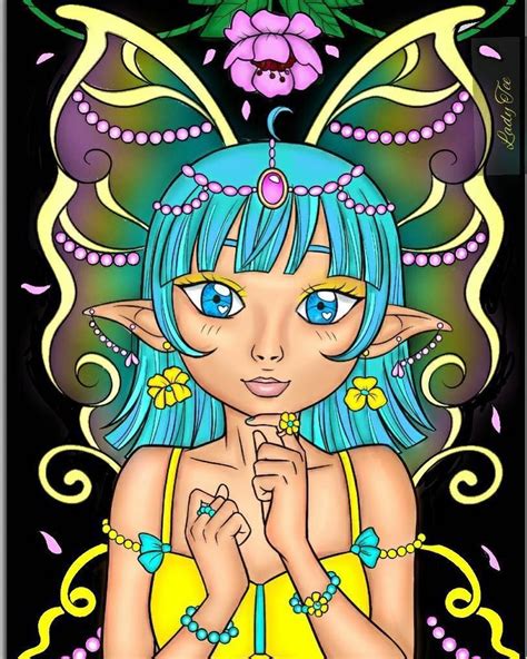 Jade summer is a brand owned by fritzen publishing llc. Cute Fairies by Jade Summer | Colored by Tracey Robinson ...