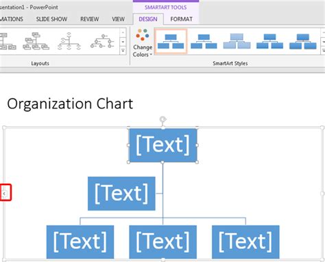 Insert An Organization Chart In Powerpoint 2013