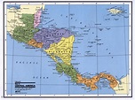 Mapa político detallado de América Central | América Central y el ...