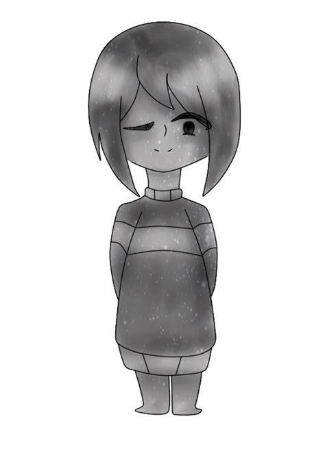 Undertale Black And White Serie Chara By Raventhelost On Deviantart