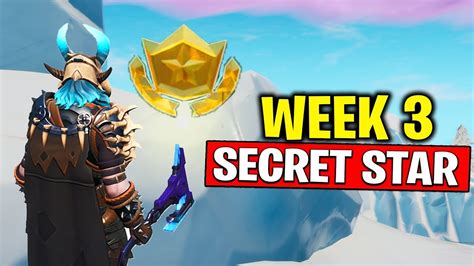 Week 3 Secret Battle Star Location Fortnite Season 10 Secret Battle
