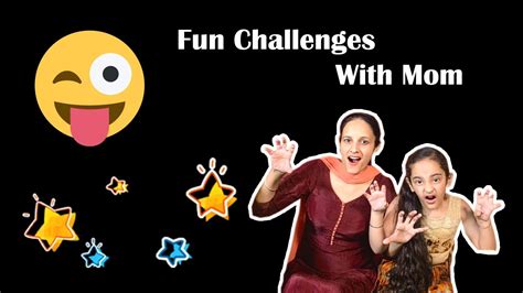 Mom Vs Daughter Fun Challenges Kids Funny Video The Ginnu