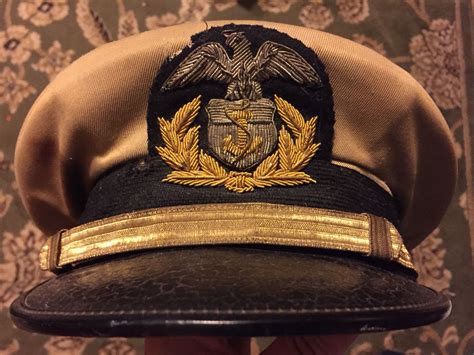 Another World War Ii Era Merchant Marine Officer Hat This With A